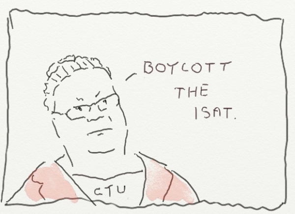 boycott the ISAT